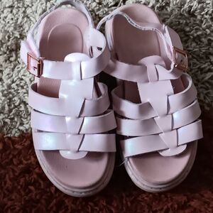 Pink sandals